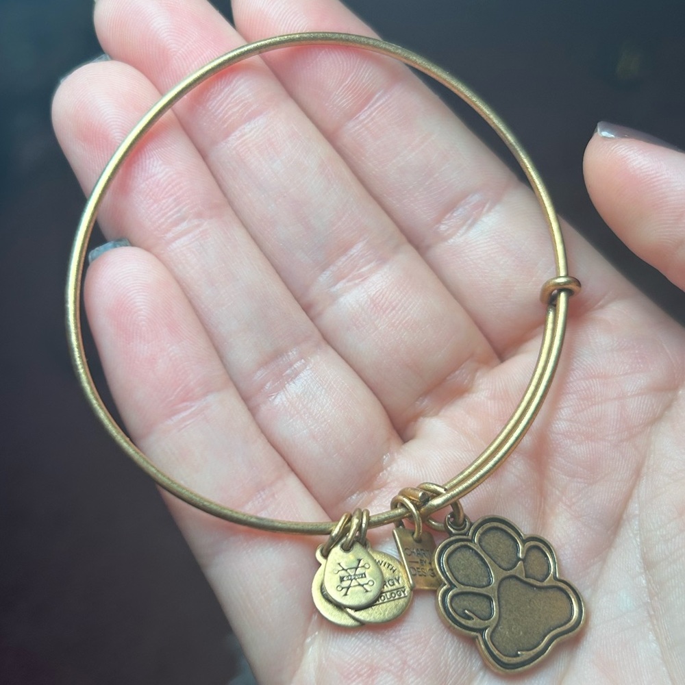 Alex and Ani Pawprint Bracelet